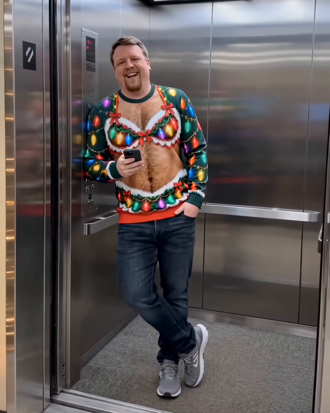 The Hairy Christmas Sweater