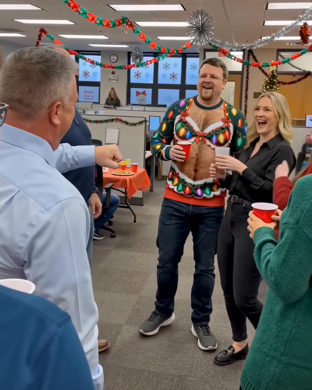 The Hairy Christmas Sweater